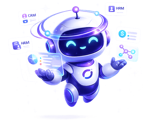 Workyla mascot illustrating an all-in-one workflow